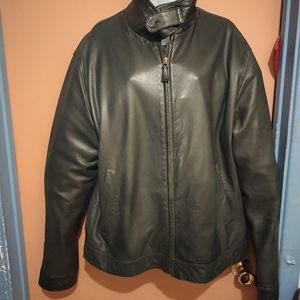 Men's leather jacket